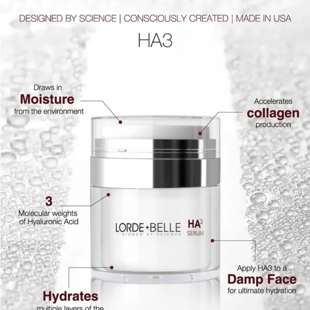 NIB Lorde + Belle HA3 Serum - Picture 2 of 6